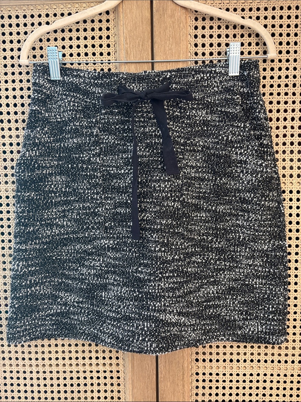 LOFT Boucle Knit Mini Skirt